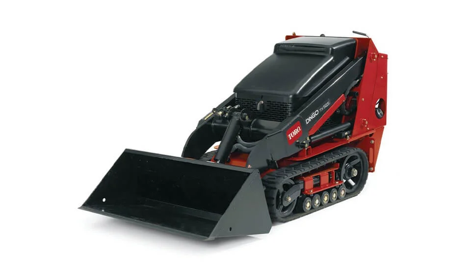 A photo of a compact utility loader.