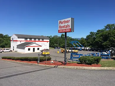 A photo of the exterior of the Kingston, NY Partner Rentals location.